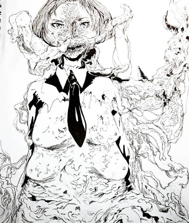 Halfbody lineart= $30