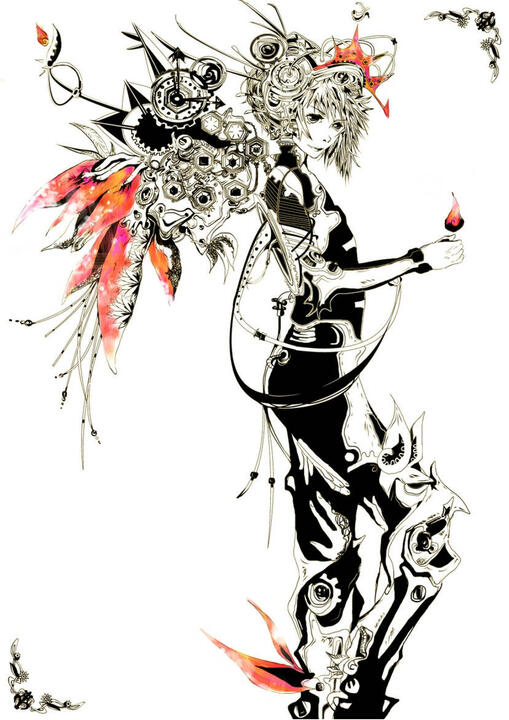 Fullbody lineart + tone w/ colorspash = $35